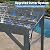 SHPAI 10x14FT Lean to Gazebo, Outdoor Hardtop Wall Mounted Gazebo with Gutter & Sloping Galvanized Steel Roof, Metal Hard Top Awnings for Deck, Porch, Backyard -Grey