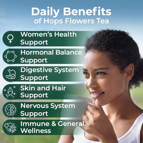 Image of 4 oz. Hops Herb Dried Tea Hops Flowers Herbal (Humulus Lupulus L.) - 113 Gramm Herb Tea Lupulo Entero
