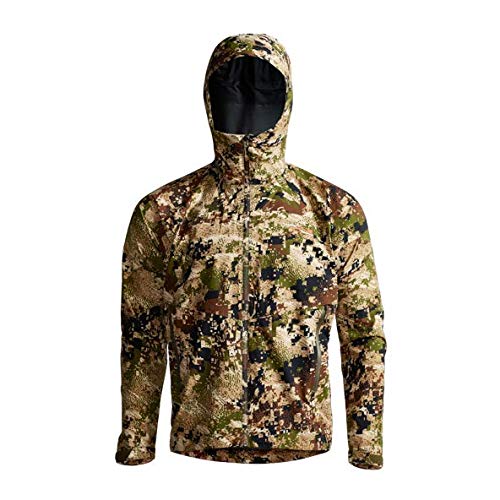 SITKA Gear Men's Dew Point Waterproof Lightweight Hunting Jacket, Optifade Subalpine, Large SITKA Gear Men's Dew Point Waterproof Lightweight Hunting Jacket, Optifade Subalpine, Large