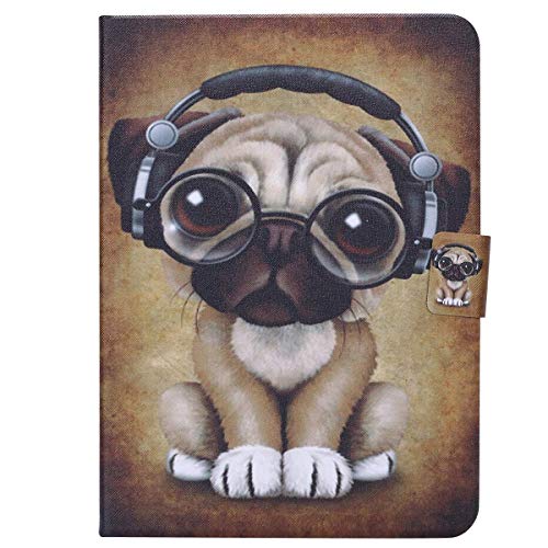 compatible avec Galaxy Tab 3 10,1 Shell Clapet Populaire Housse de Protection,Ekakashop Jolie Chiens Motif Cuir Protecteur Tablette à Rabat Magnétique compatible avec Samsung Galaxy Tab 3 10,1 P5200