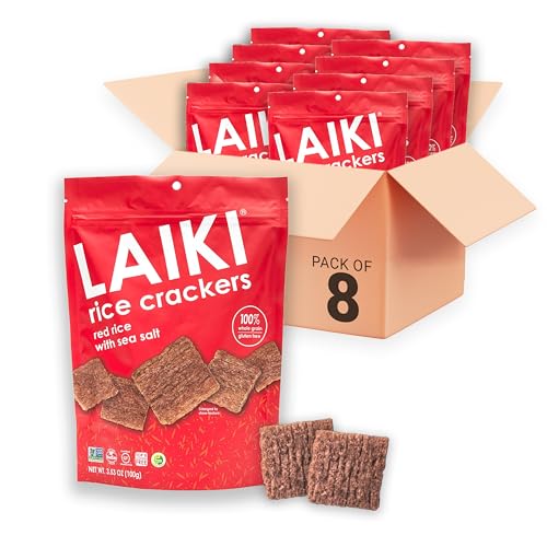 LAIKI Red Rice Crackers