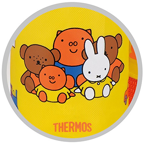 サーモス 真空断熱 ストローボトル ミッフィー 400ml イエロー