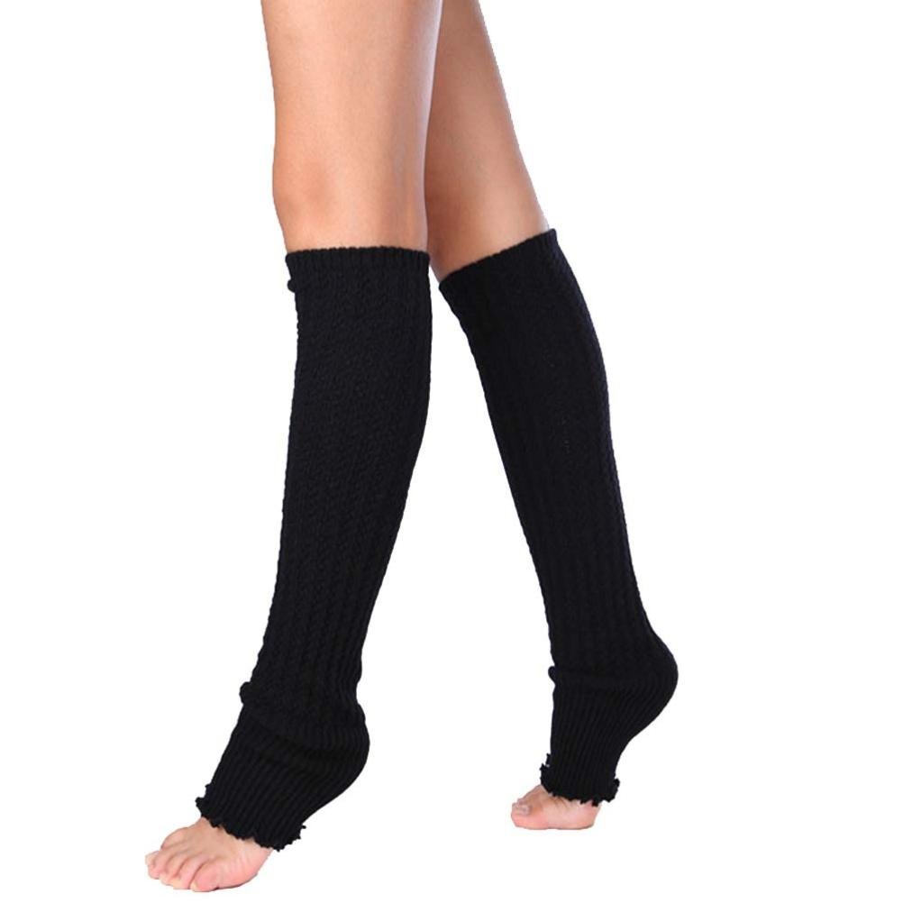 DZT1968Women Girl Long Over Knee Leg Warmer Boots Socks Stocking