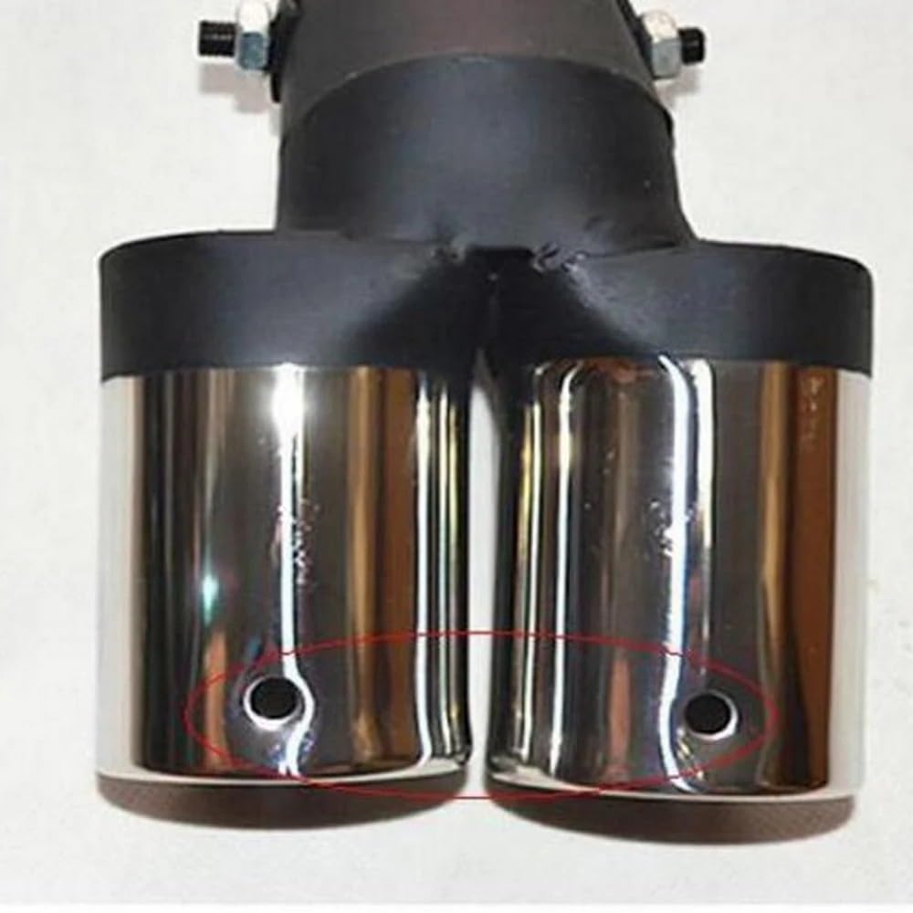 Terminale Scarico Terminale Di Scarico Universale In Acciaio Inox Per Marmitta Posteriore Per Chevrolet Per Cruze Per Focus Per Fiesta 2008-2009 2010 2011 2012