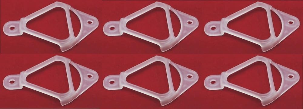 Replacement Part for WH16X513 General Drain Hose Clip 6 Pack Multi-Purpose Appliance Repair Replacement Part Performance Restoration Maintenance Component