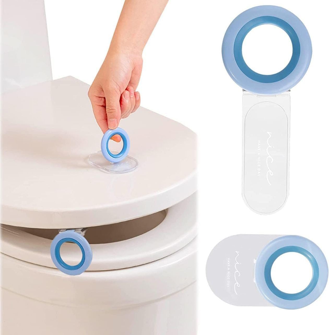 Bhuma (1 Pcs) Colorful Mix Toilet lid Lifter Toilet Seat Cover Lifter Toilet Seat Lifters Lid Handle Sticker Portable Toilet Lid Cover Seat Opener (B0DGCWHQ4M) Amazon Price History, Amazon Price Tracker