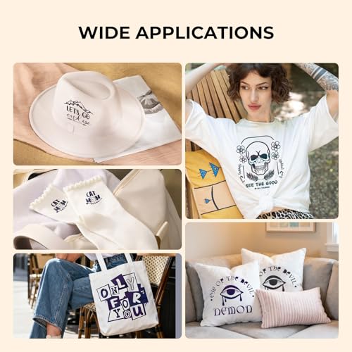 Image of HTVRONT Chameleon HTV Heat Transfer Vinyl - 12 inch x 8ft Bronze Turns Purple HTV for Shirts, Iron on Vinyl for All Cutting Machine - Easy to Cut & Weed for Heat Transfer Design