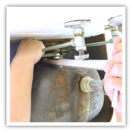 General Tools 140XL Telescoping Basin Wrench Large Jaw, Extends from 11 to 16-Inches, Fits 1 to 2 Inch