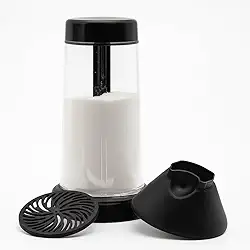 Tapioqueira Peneira Polvilhador Kapwing 1L – Utensílio Multifuncional de Cozinha | Peneira para Tapioca, Farinha e Açúcar | Plástico Reforçado Livre de BPA, Design Ergonômico - (Cores Sortidas)