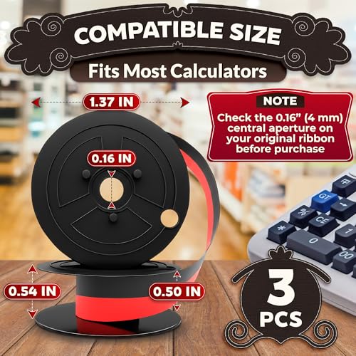 Calculadora Sharp EL-1197PIII compatible con cinta bicolor pack de 3 2