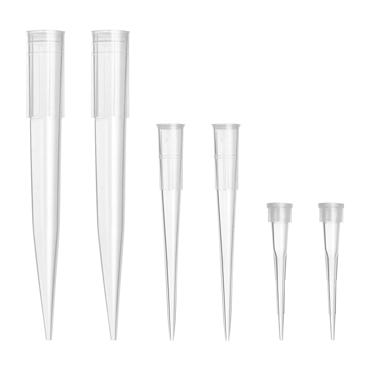 Tabanzhe Transparent 60 Pcs Flower Posy Tubes - Plastic Tubes In Three Sizes For Flower Arrangement, Cake Decorating, And Flower Arranging - Materials For Making Rose Boxes