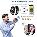 Padgene DZ09 Bluetooth Smartwatch,Touchscreen Wrist Smart Phone Watch Sports Fitness Tracker with SIM SD Card Slot Camera Pedometer Compatible with iOS Android for Kids Men Women