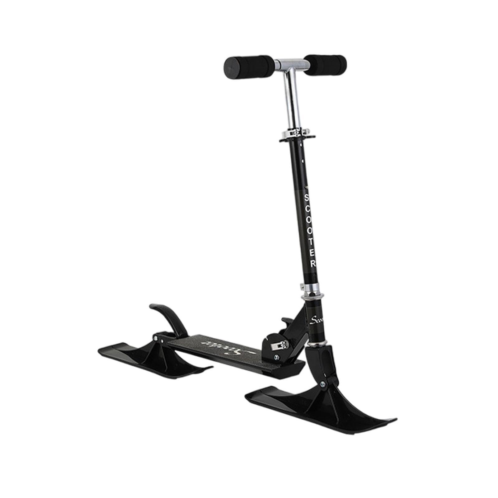 Outdoor Abenteuer Scooter Skischlitten für Kinder mit Zwei Rädern für sicheres und lustiges Spielen im Schnee, begleitet EIN glückliches Wachstum,