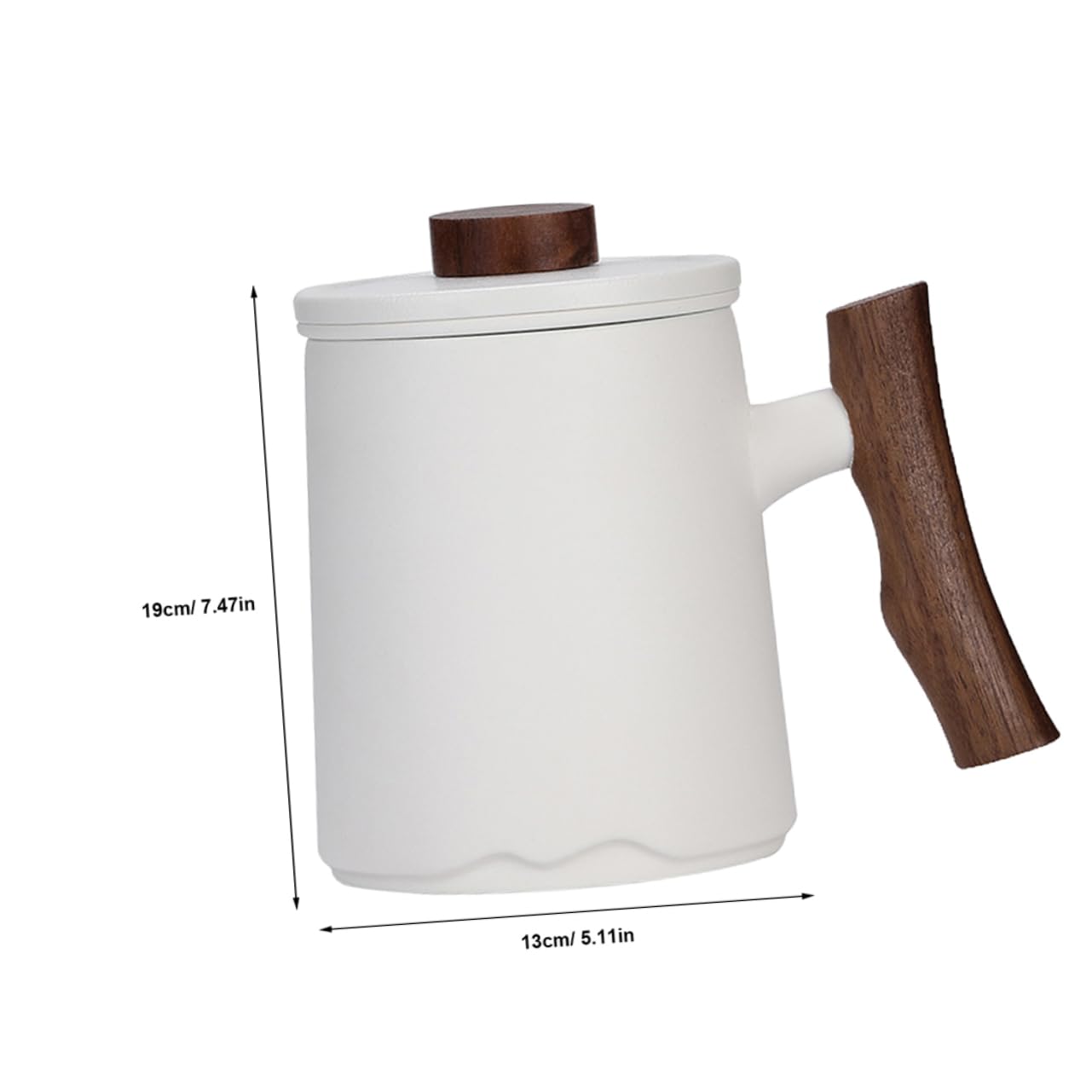 Alipis 3pièces Tasse à Thé Céramique Avec Filtre Et Couvercle Mug Design Élégant Pour Infusion De Thé Pour Maison Bureau Et