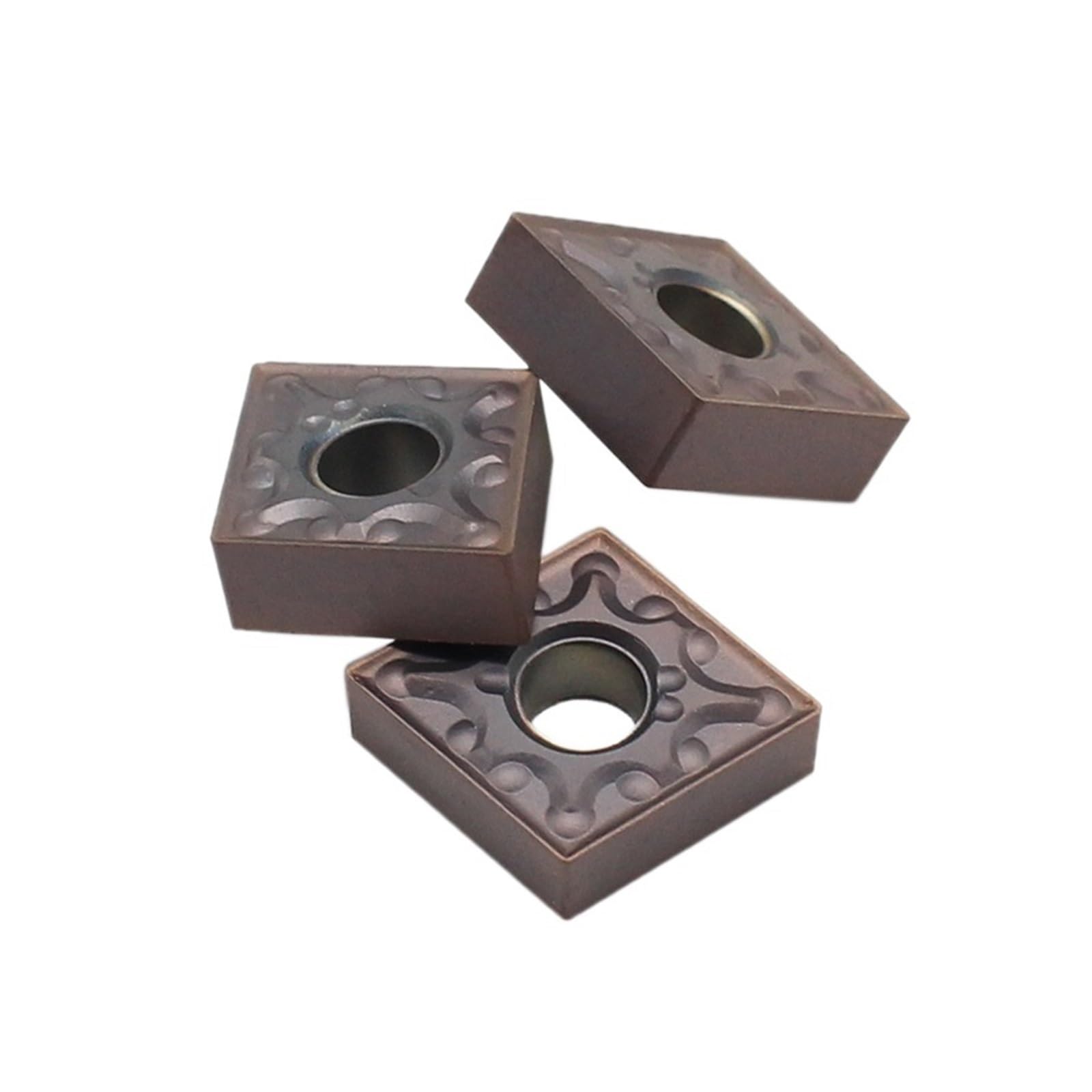 AALLYN Indexable Carbide Lathe Tool 10PCS CNMG120408 MA 15TF Carbide External Turning Tool Metal Lathe Tools CNC Turning Cutting Tool (Size : CNMG120408 MA 15TF, Color : 10PCS)