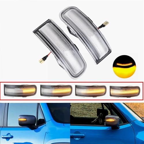 Intermitentes laterales para Jeep Renegade 2015-2022 luces de espejo clear 2