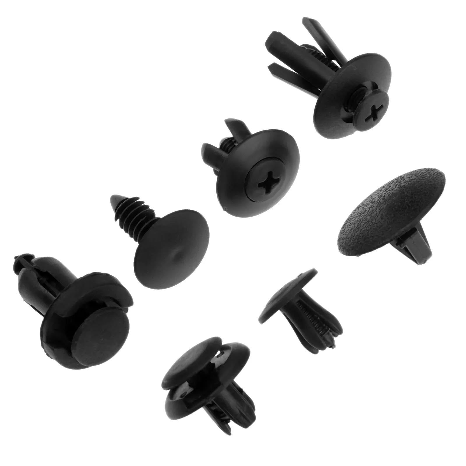 Schraubenzubehör 200 Stücke Universal Mixed Auto Fastener Clip 20 Arten Stoßstangenhalter Niete Türverkleidung Kotflügelauskleidung Für Die Meisten Autos