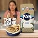 P.A.N. Whole Grain White Corn Meal – Pre-cooked Gluten Free and Kosher Flour for Arepas (2.2 lb/Pack of 4)