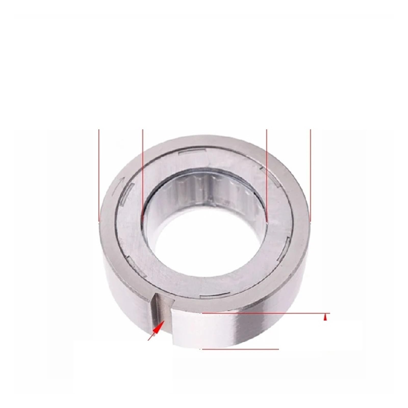 AARTERZZA 1PCS B204 Axle Diameter 18.796 Outer Diameter 47MM Thickness 25mm Cam Clutch Needle Roller One-Way Bearing with Keyway