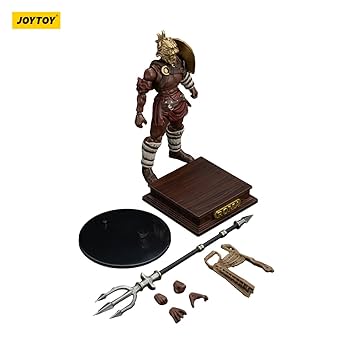 イタリア ローマ グラディエーターキティ Amazon | JOYTOY 1/18 闘争ローマの剣闘士 レティアリウス