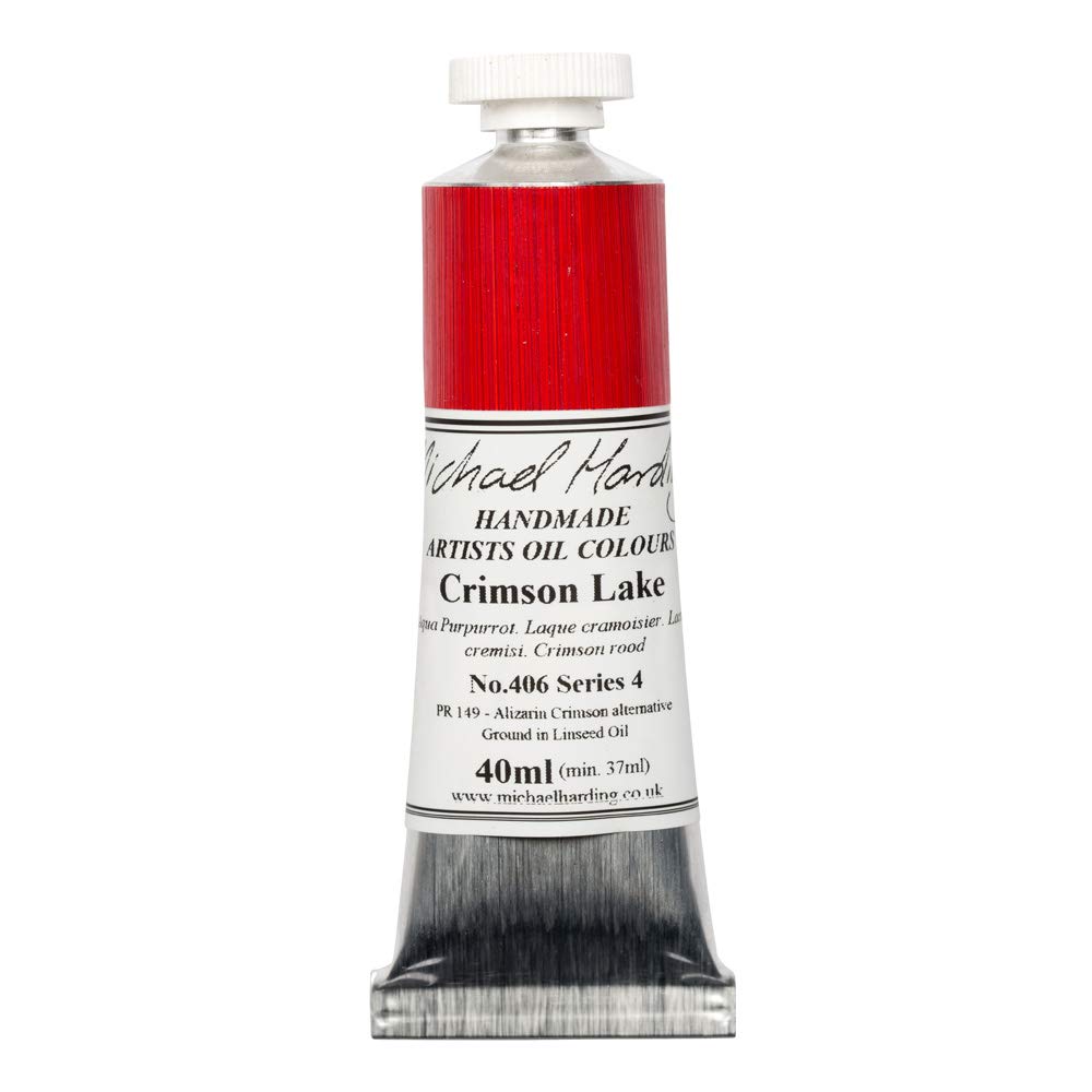 Michael Harding Crimson Lake Artist Oil Colors - 40Ml Tube By