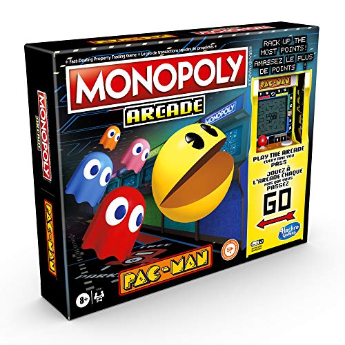 Jogo Monopoly Arcade Pacman - E7030 - Hasbro