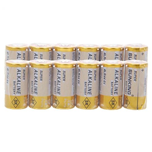 12Pcs 6V Alkaline Battery Dog Training Shock Collar 4LR44 28A A544 Single Use