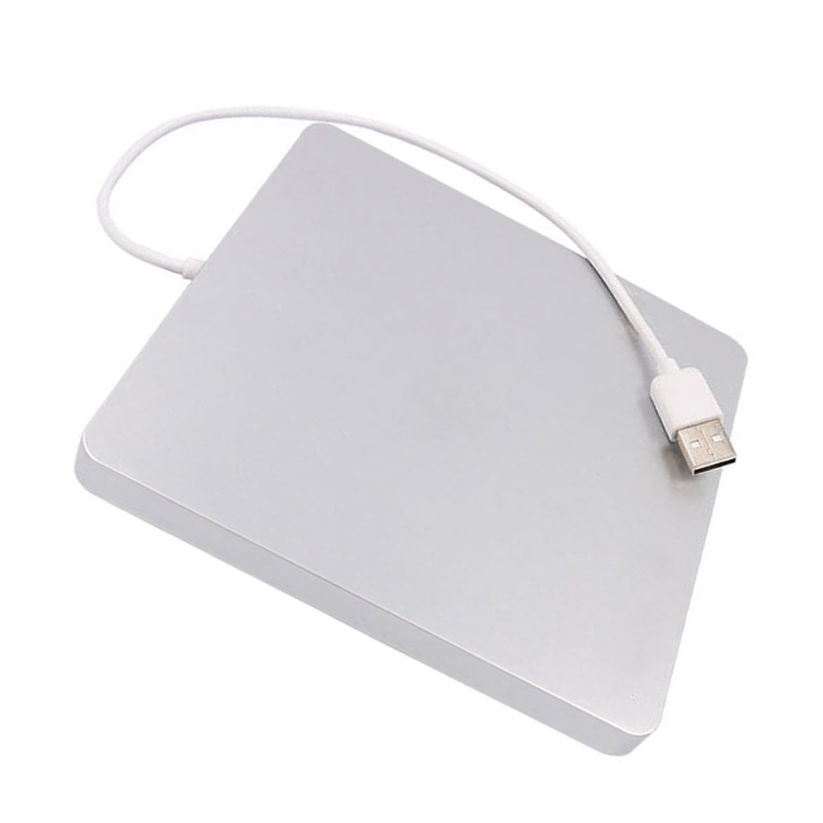 External USB Optical Drive Burner Slot in Load CD/DVD RW Drive for Laptop PC Portable Silver Design Card Reader-image-40