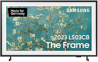 SAMSUNG QLED 4K ramka 32 cale Fernseher (GQ32LS03CBUXZG), wyświetlacz matowy, austauschbare Rahmen, tryb artystyczny [2023]