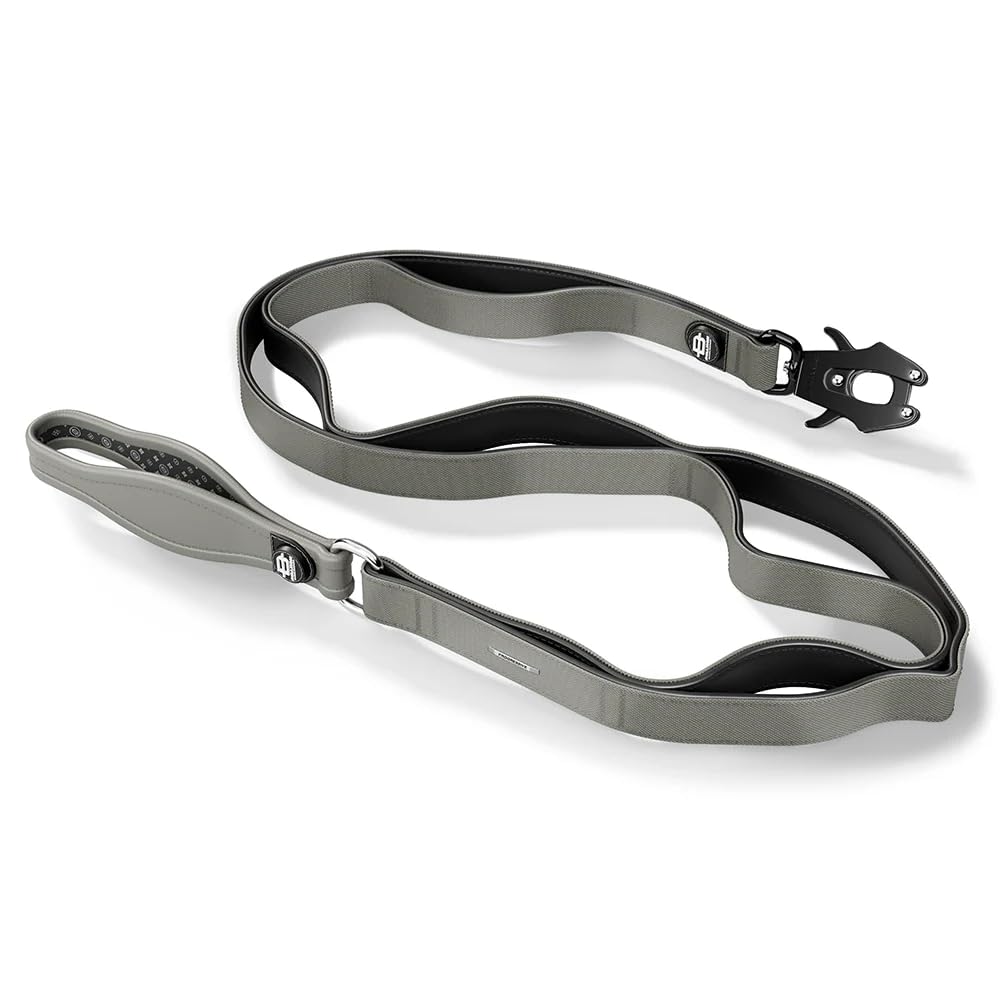 Bullyion ® Original Equipment Progressive Ladder Lead 1.4m with Softcell Padding, Lockforce Clasp and Stainless-Steel Hardware, Shock Resistant, Suitable for All Breeds & Sizes - Sheffield Steel