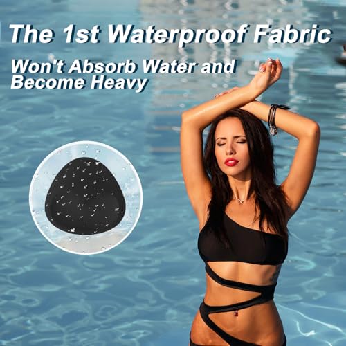 Image of Nimiah Waterproof Bathing Suit Inserts, Push up Padding for Swimsuit Tops | 3 Pairs Removable Comfy Lightweight Bra Pads Inserts for Bikini, Sewn Edges Durable Sport Bra Replacement Cups Fits A, B /C
