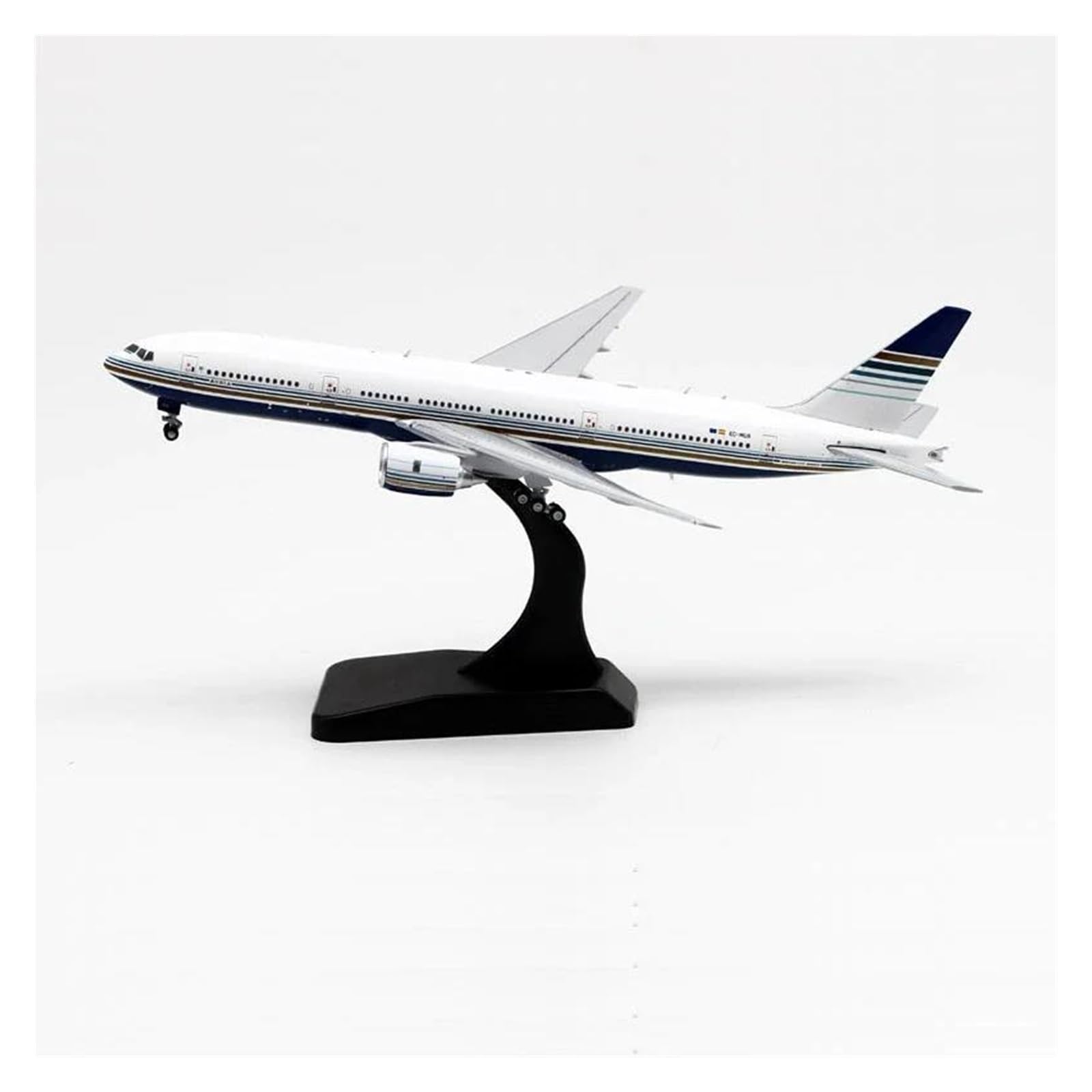 Modelo de avión KLM ATR-42-300 PH-XLD escala 1:400 fundido a presión para coleccionistas