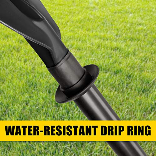 image for XGEAR Kayak Paddle 91 inches with Paddle Leash for Boating Kayaking, B