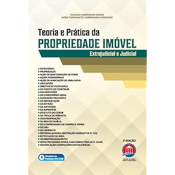 Capa do livro Teoria e Prática da Propriedade Imóvel: Extrajudicial e Judicial