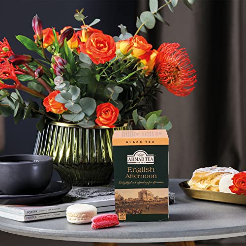 Ahmad Tea Black Tea, English Afternoon Teabags, 20 ct (Pack of 6) - Caffeinated & Sugar-Free - Image 3