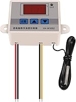 Vista 3 de Controlador digital de temperatura XH-W3002, 2 unidades, -50 a 230.0 °F, termostato de refrigeración de calefacción programable, pantalla LED