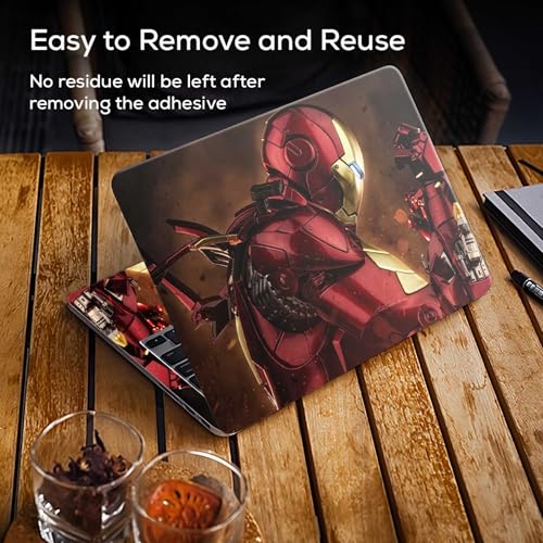 Image of Full Body Laptop Skin /Sticker /Cover Bubble-Free| Laminated| Removable| HD Quality Sticker for Laptops Upto 15.6 Inches Compatible with Hp /Dell /Acer /Lenovo /Asus etc.(DSGN-428)
