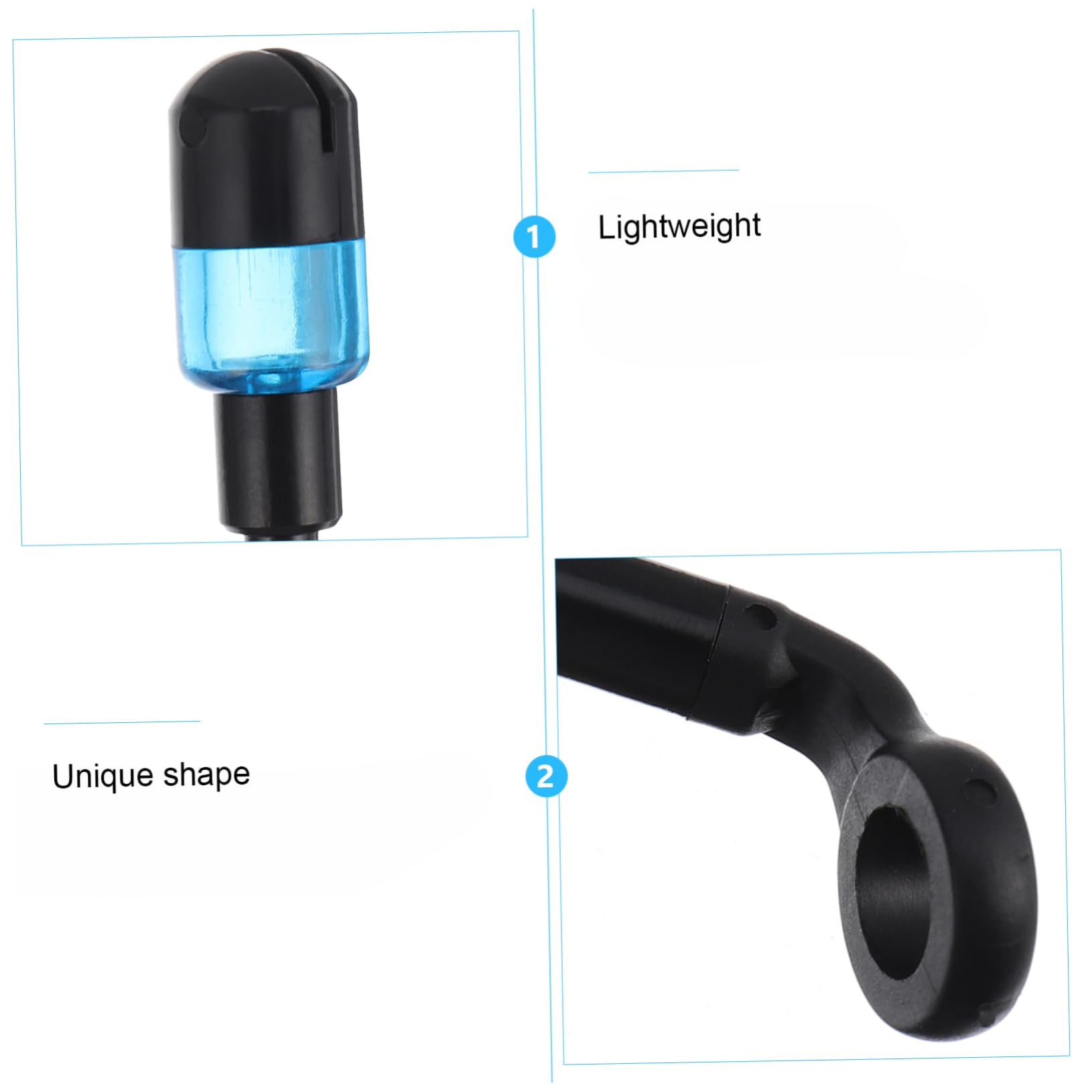 OSOLADY Fishing Indicator Alarm Real-time Fish Movement Iron Material Fishing Alarm