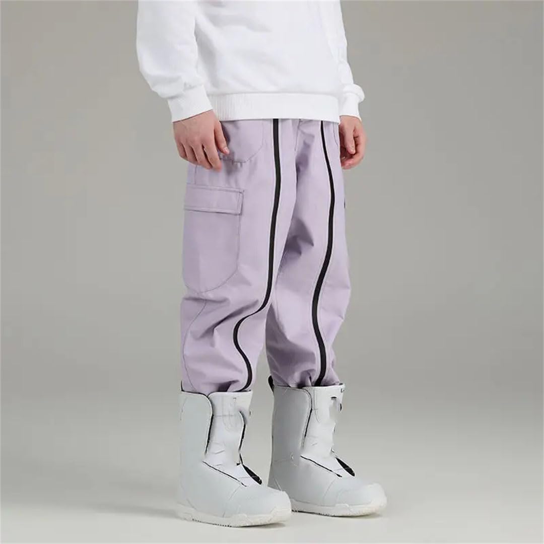 Suwequest Sporty outdoorowe wiatroszczelne spodnie narciarskie damskie zimowe spodnie snowboardowe ciepłe modne wędrówki sporty wiatroszczelne spodnie narciarskie