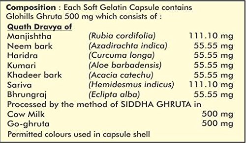 Image of Herbal Hills Glohills Healthy Skin - (Value Pack of 5) 900 Capsule