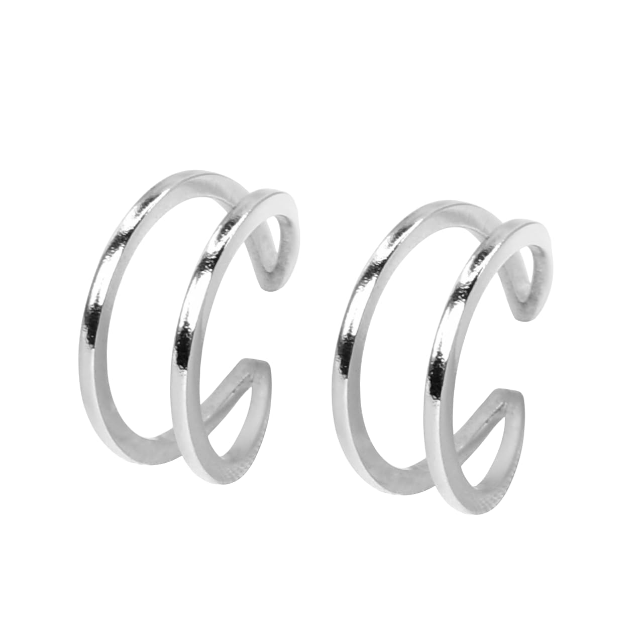 Handmade Double Band Design Ring Gift For Love and Style 925 Sterling Silver Women Toe Ring-image-36