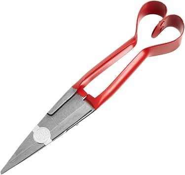 Premier 1 Red Shank Hand Shears for Wool Sheep & Livestock - 6.5" Blade