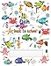 fish back to school: primary story journal Midline and Picture Space | Grades K-2 School Exercise Book | 120 Story Pages - (Kids fish Composition Notebooks)