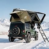 Top 28 Best Rooftop Tents Review 2022 29 Naturnest Sirius1 Hardshell Rooftop Tent, All-Weather Camping Roof Tents for SUV, Truck, 4-Season 2-3 Person Heavy Duty Roof Top Tent with Memory Foam Mattress, Built-in Led Light Strips