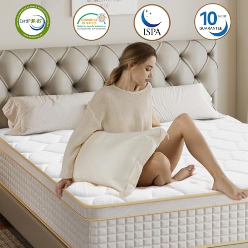 Zhangzhou Fenggui 12" Queen Hybrid Mattress - Motion Isolation - Image 4