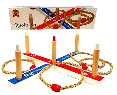 Playscene Deluxe Quoits Set, Ring Toss Game Set