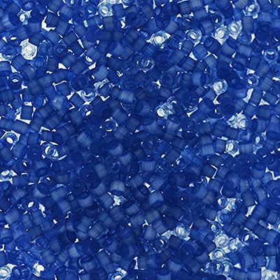 Miyuki Delica 11/0 Delphinium Silk Inside Dyed 50gms Bag of Japanese Glass Beads