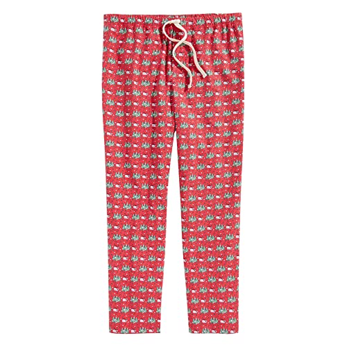 vineyard vines Mens Printed Lounge Pants, Nautical Red, XX-Large