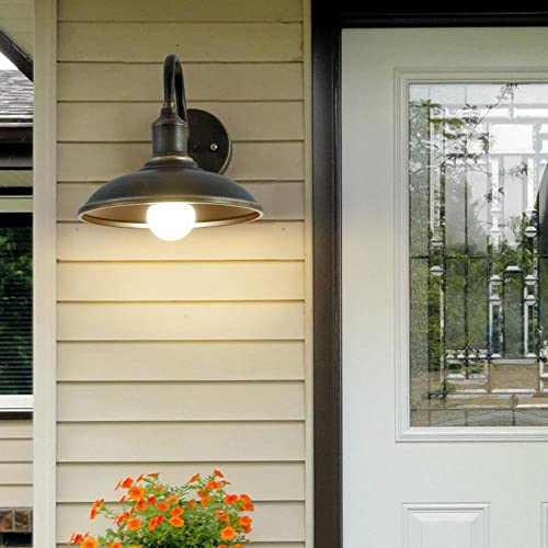 Éclairage de grange murale extérieure pour illuminer chaleureusement votre terrasse - 5