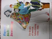 Figure, Fabric, Fantasy: Five Decades of American Fashion Drawing 0983957312 Book Cover